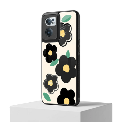 Petal Prism oneplus nord ce 2 mobile cover | shockproof glass phone case