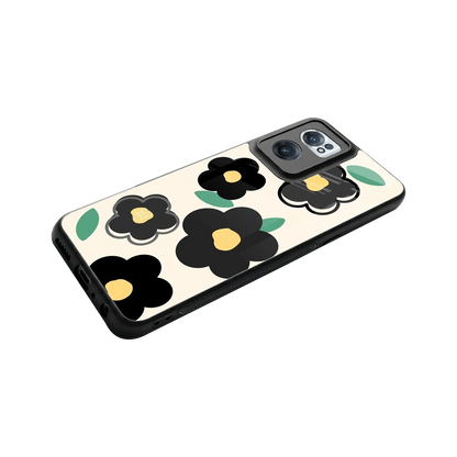 Petal Prism stylish phone case for oneplus nord ce 2 | glossy glass and slim fit