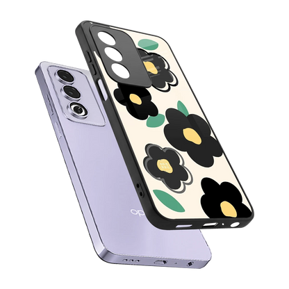 Petal Prism sleek oppo a3 pro cover with tempered glass back and TPU edges