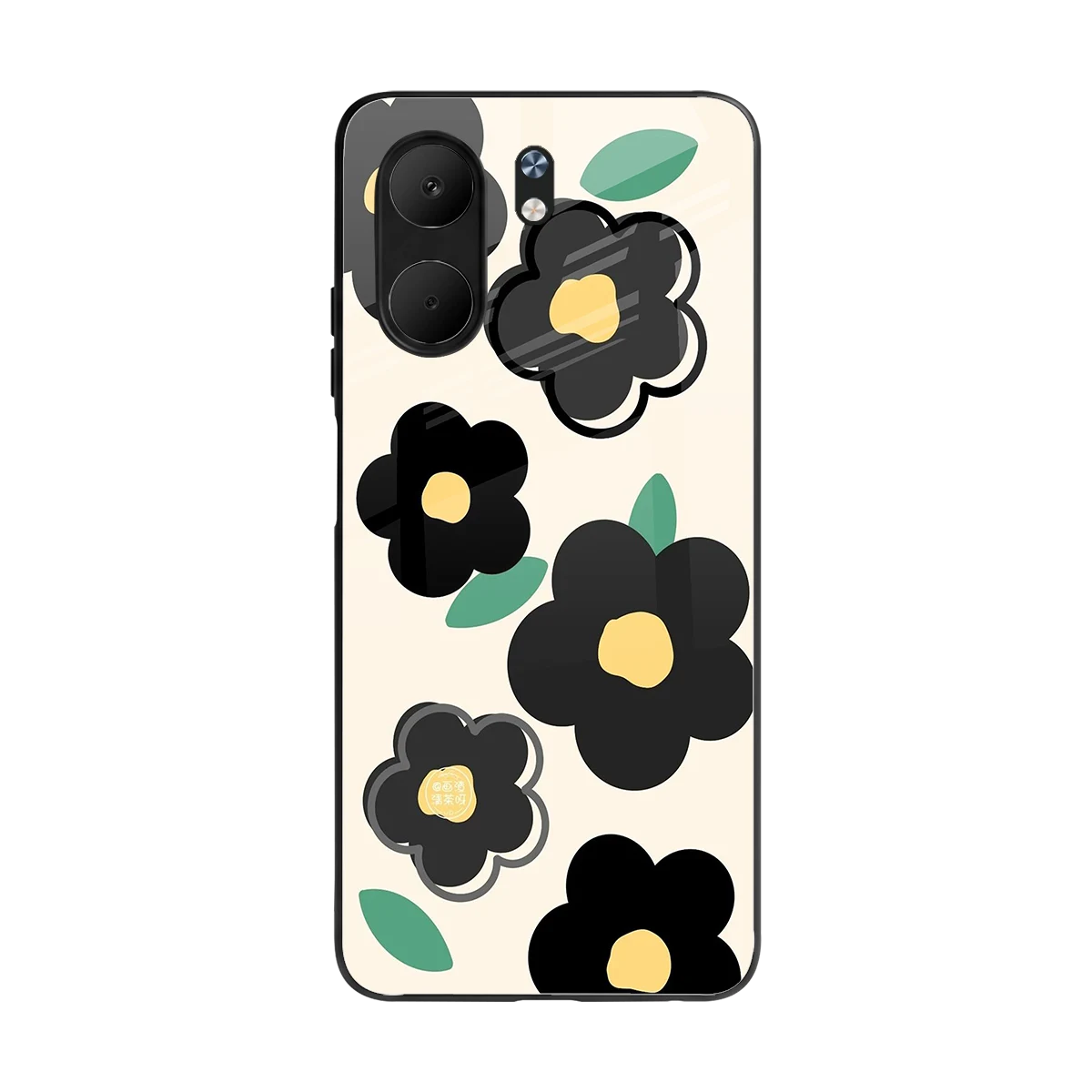 Petal Prism back phone cover | glass case for oppo a5x 5g