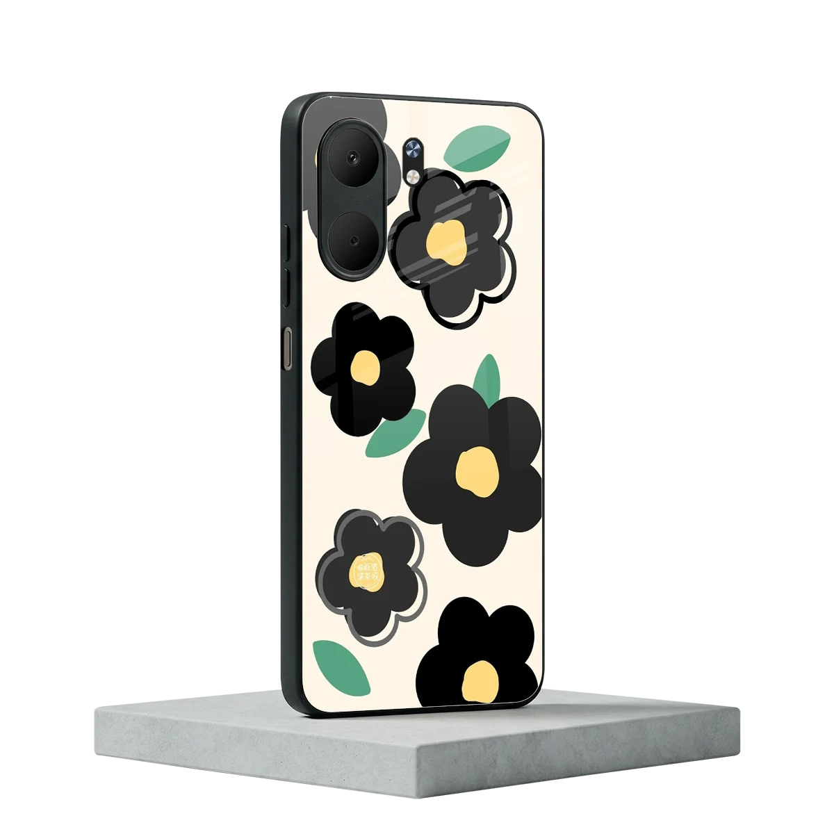 Petal Prism oppo a5x 5g mobile cover | shockproof glass phone case