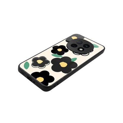 Petal Prism stylish phone case for oppo f29 pro 5g | glossy glass and slim fit