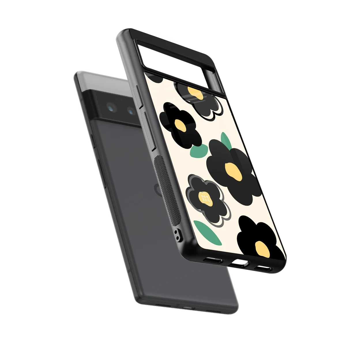 Petal Prism sleek google pixel 6 pro cover with tempered glass back and TPU edges