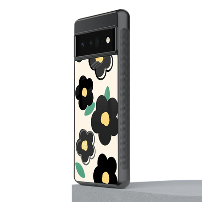 Petal Prism stylish phone case for google pixel 6 pro | glossy glass and slim fit