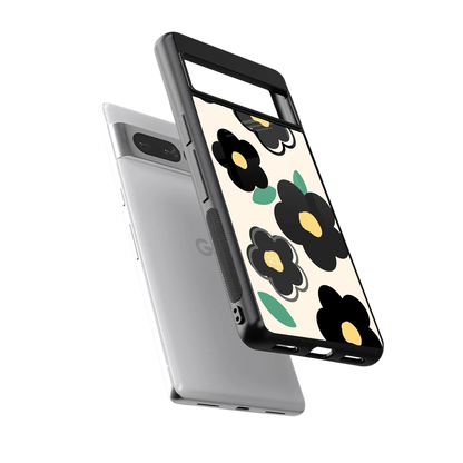 Petal Prism sleek google pixel 7 pro cover with tempered glass back and TPU edges