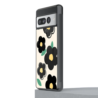 Petal Prism stylish phone case for google pixel 7 pro | glossy glass and slim fit