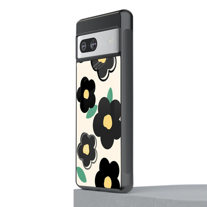Petal Prism stylish phone case for google pixel 7 | glossy glass and slim fit