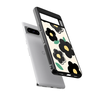 Petal Prism sleek google pixel 8 pro cover with tempered glass back and TPU edges