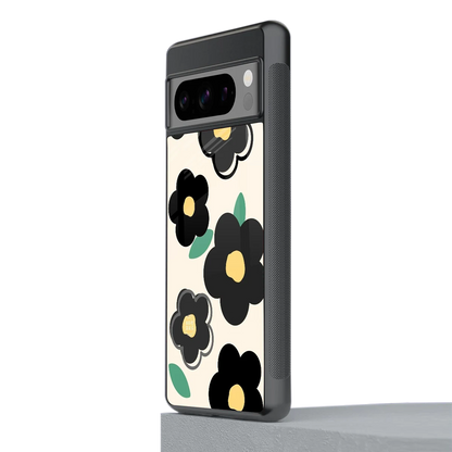 Petal Prism stylish phone case for google pixel 8 pro | glossy glass and slim fit