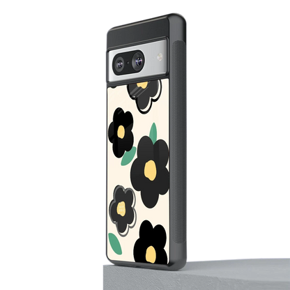 Petal Prism stylish phone case for google pixel 8 | glossy glass and slim fit