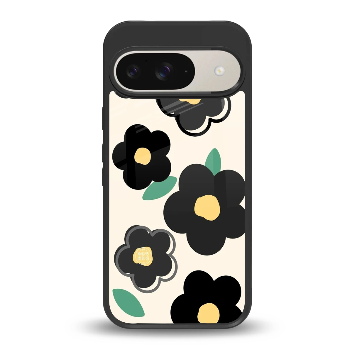Petal Prism back phone cover | glass case for google pixel 9