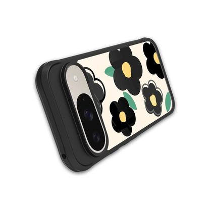 Petal Prism stylish phone case for google pixel 9 | glossy glass and slim fit