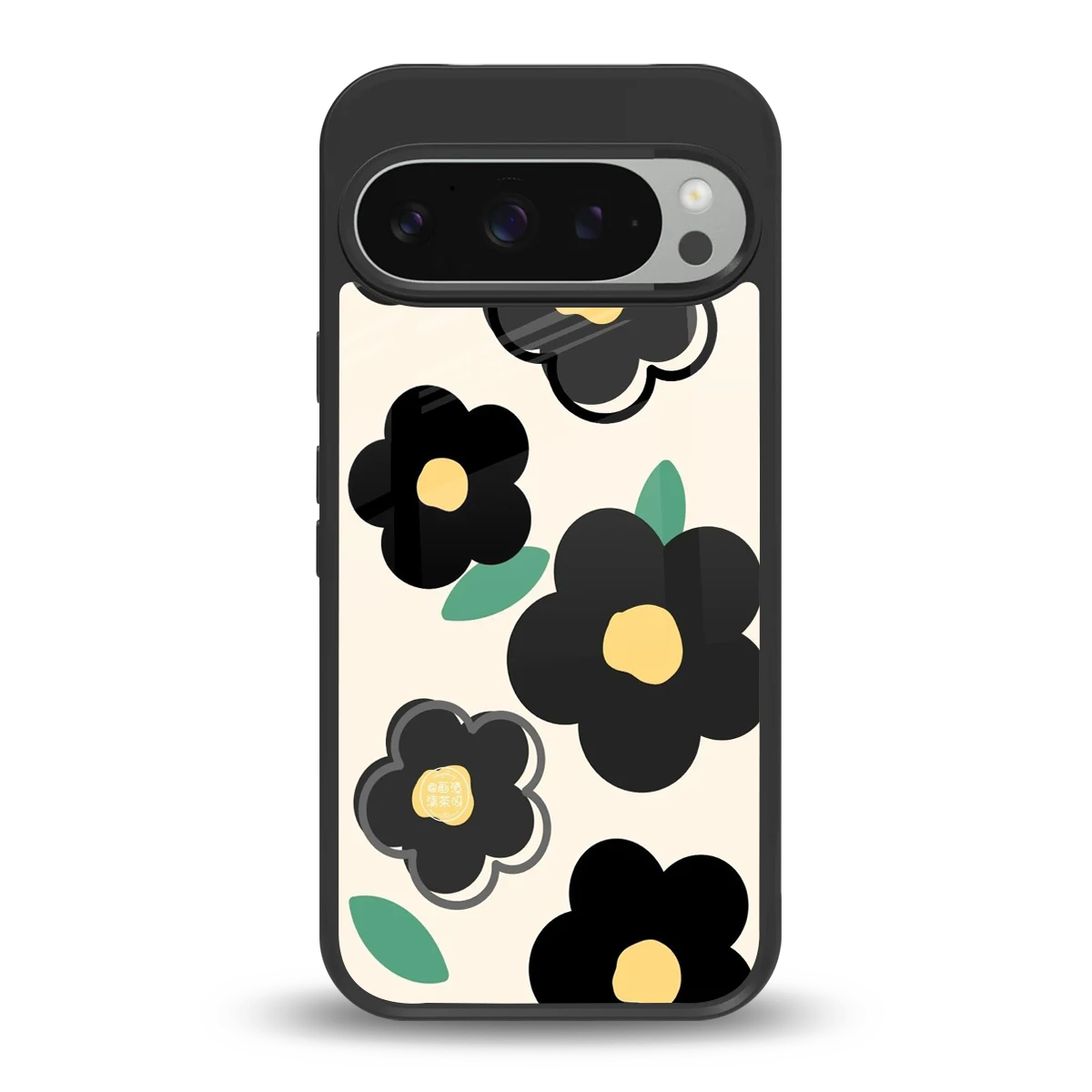 Petal Prism back phone cover | glass case for google pixel 9 pro