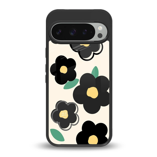 Petal Prism back phone cover | glass case for google pixel 9 pro xl