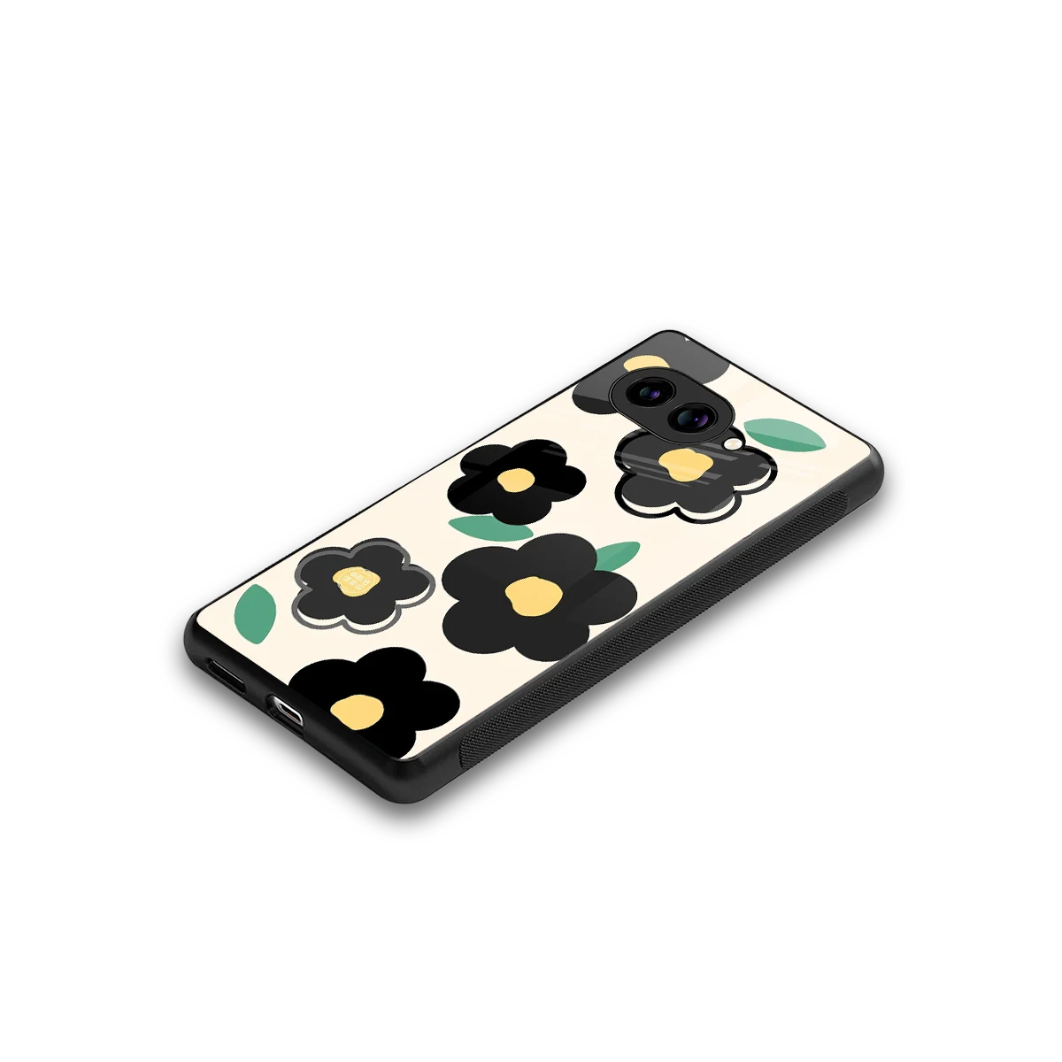 Petal Prism stylish phone case for google pixel 10a | glossy glass and slim fit