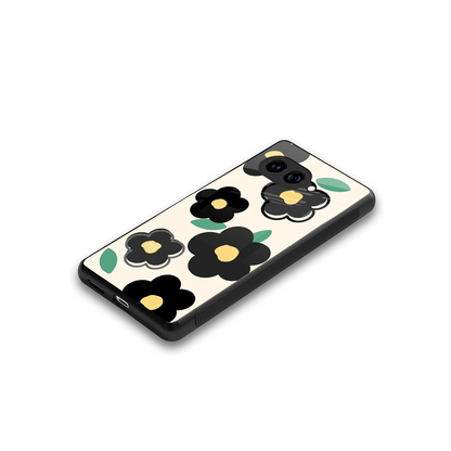 Petal Prism stylish phone case for google pixel 10a | glossy glass and slim fit