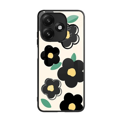 Petal Prism back phone cover | glass case for redmi 12 5g
