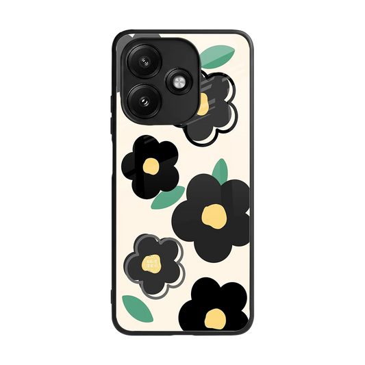 Petal Prism back phone cover | glass case for redmi 12 5g