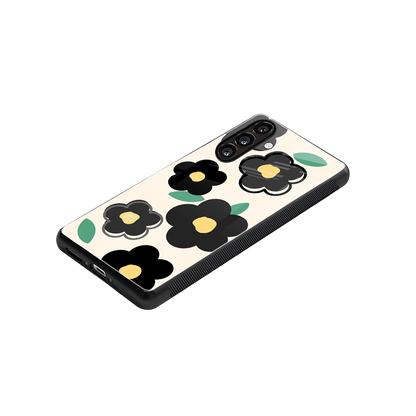 Petal Prism stylish phone case for samsung galaxy a37 5g | glossy glass and slim fit