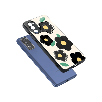 Petal Prism sleek samsung galaxy s20 fe cover with tempered glass back and TPU edges