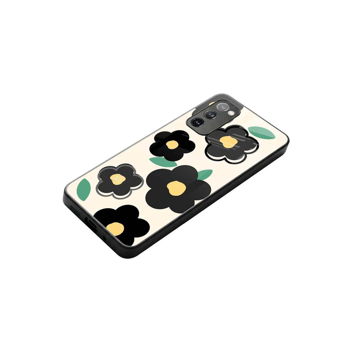 Petal Prism stylish phone case for samsung galaxy s20 fe | glossy glass and slim fit