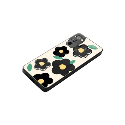 Petal Prism stylish phone case for samsung galaxy s20 fe | glossy glass and slim fit