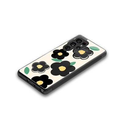 Petal Prism stylish phone case for samsung galaxy s25 ultra | glossy glass and slim fit