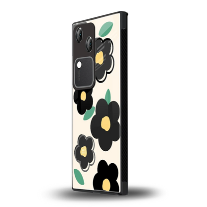 Petal Prism vivo v30 mobile cover | shockproof glass phone case
