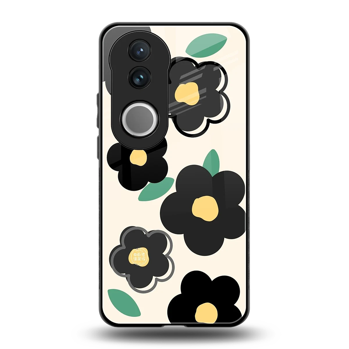 Petal Prism back phone cover | glass case for vivo v50