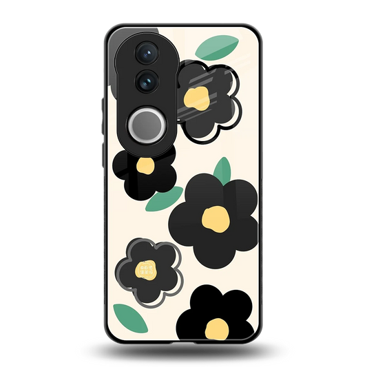 Petal Prism back phone cover | glass case for vivo v50