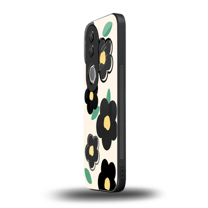 Petal Prism vivo v50 mobile cover | shockproof glass phone case