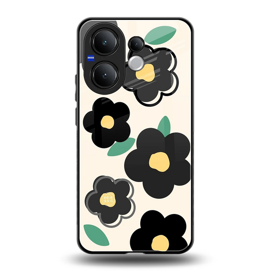 Petal Prism back phone cover | glass case for vivo v60