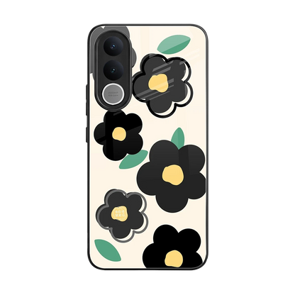 Petal Prism back phone cover | glass case for vivo v70 fe