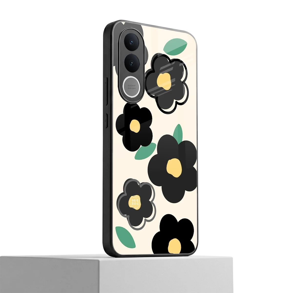 Petal Prism vivo v70 fe mobile cover | shockproof glass phone case