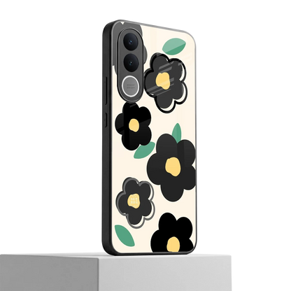 Petal Prism vivo v70 fe mobile cover | shockproof glass phone case