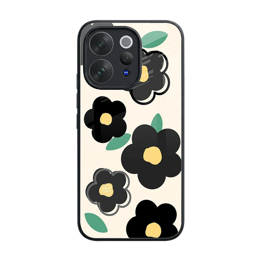 Petal Prism back phone cover | glass case for vivo v70