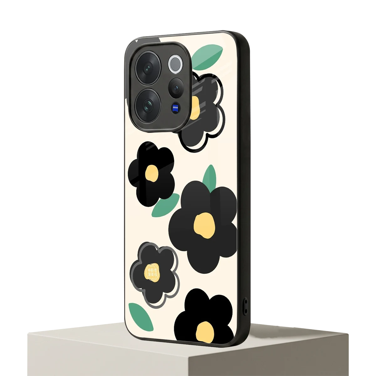 Petal Prism vivo v70 mobile cover | shockproof glass phone case
