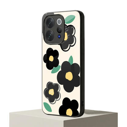 Petal Prism vivo v70 mobile cover | shockproof glass phone case