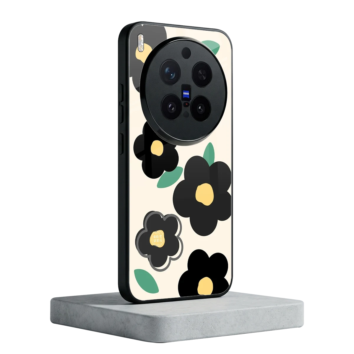 Petal Prism vivo x300 pro mobile cover | shockproof glass phone case