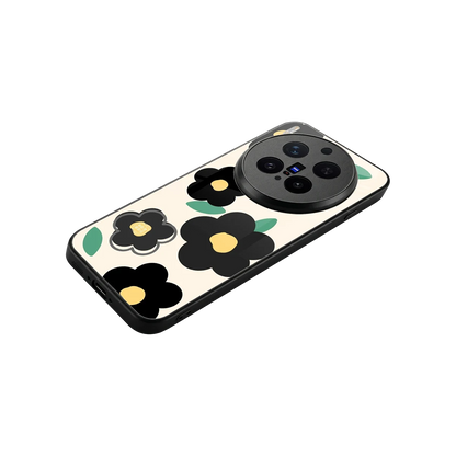 Petal Prism stylish phone case for vivo x300 pro | glossy glass and slim fit