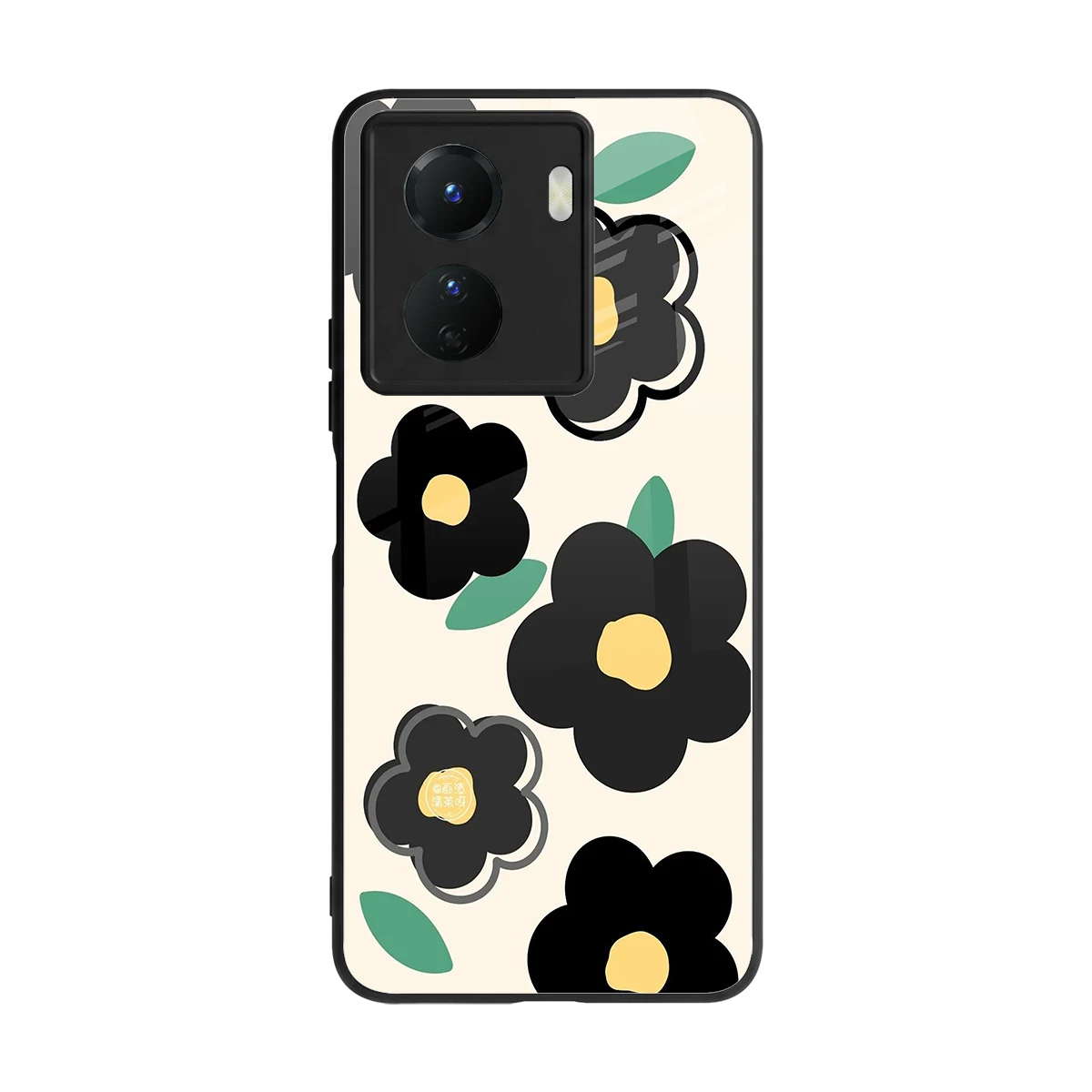 Petal Prism back phone cover | glass case for vivo y16