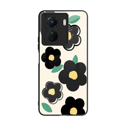 Petal Prism back phone cover | glass case for vivo y16