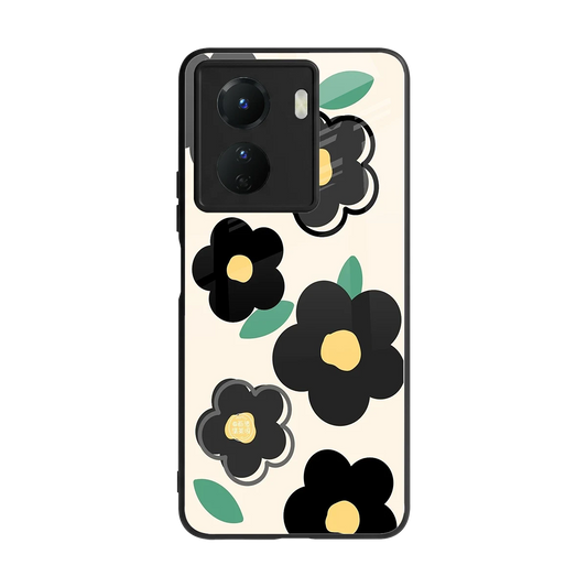 Petal Prism back phone cover | glass case for vivo y16