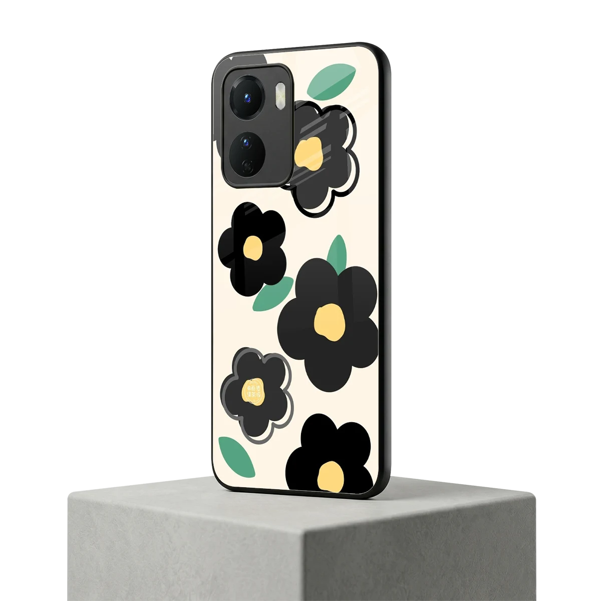 Petal Prism vivo y16 mobile cover | shockproof glass phone case