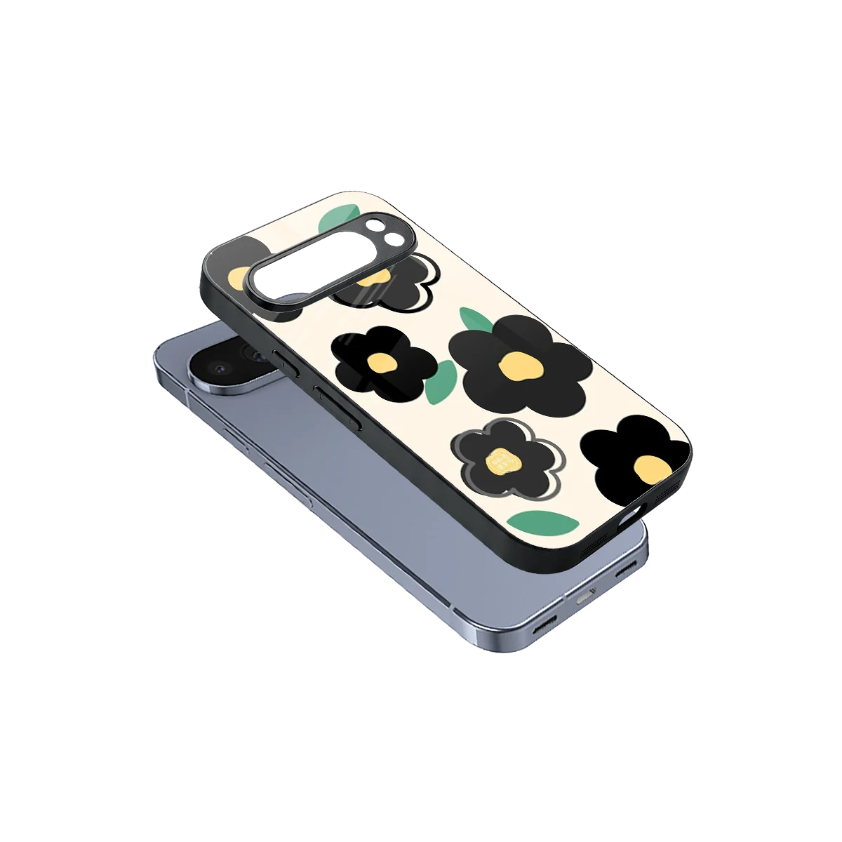 Petal Prism sleek google pixel 10 pro cover with tempered glass back and TPU edges