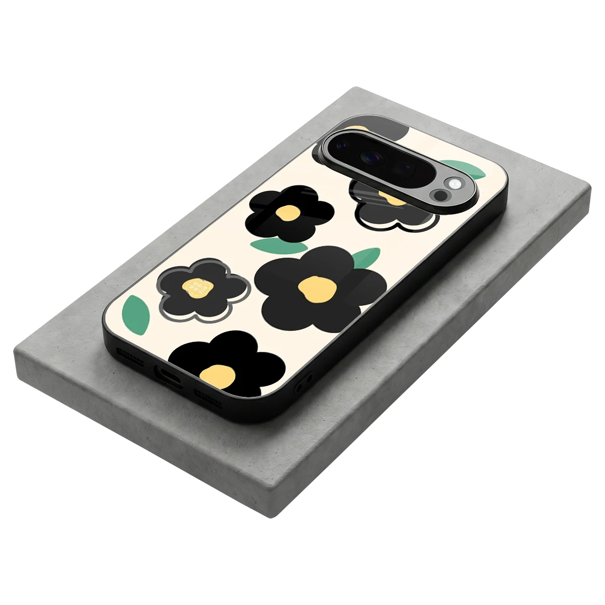 Petal Prism stylish phone case for google pixel 10 pro | glossy glass and slim fit