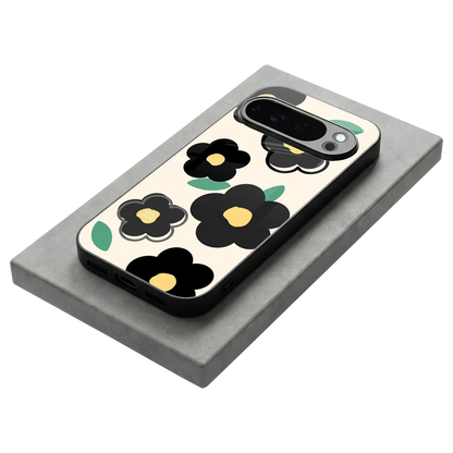 Petal Prism stylish phone case for google pixel 10 pro | glossy glass and slim fit