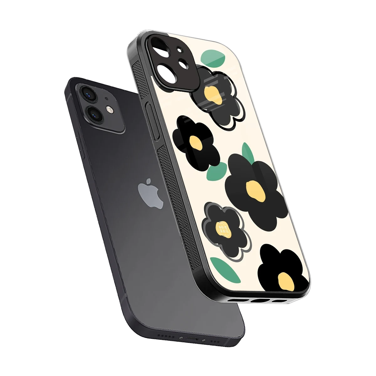 Petal Prism sleek iphone 11 cover with tempered glass back and TPU edges