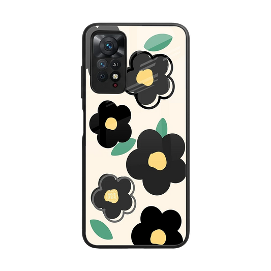Petal Prism back phone cover | glass case for redmi note 11 pro