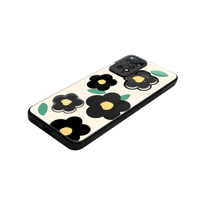 Petal Prism stylish phone case for redmi note 11 pro | glossy glass and slim fit
